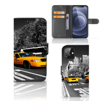 iPhone 12 | 12 Pro (6.1") | Flip Cover | New York Taxi - thumbnail