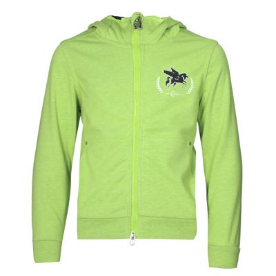 Covalliero Maxxia kinder sweatvest lime maat:140 Covalliero Maxxia kinder sweatvest lime maat:140