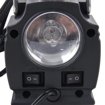 Draagbare Compressor Heavy Duty 12V 85-150 PSI pomp Tire Inflator auto Tool opblaasbare luchtpomp voor buiten Emergency met 3 LEDs