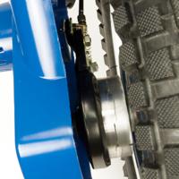 Injusa x-trene blue fighter elektrische kindermotorfiets blauw - thumbnail