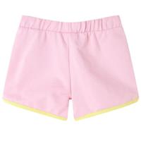 VidaXL Kindershorts met bies 140 felroze - thumbnail