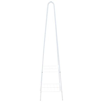 VidaXL Kledingrek 59x35x150 cm wit VidaXL Kledingrek 59x35x150 cm wit