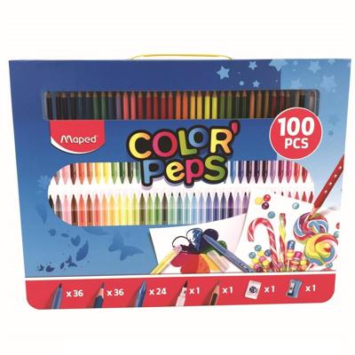 Tekenset Maped Color'Peps 100-delig Tekenset Maped Color'Peps 100-delig