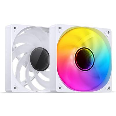 Jonsbo SL-120WR koelsysteem voor computers Computer behuizing Ventilator 12 cm Wit 1 stuk(s)