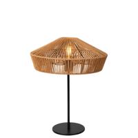 Lucide YUNKAI - Tafellamp - Ø 40 cm - 1xE27 - Naturel - thumbnail