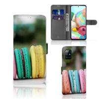 Samsung Galaxy A71 | Book Cover | Macarons - thumbnail