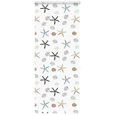 Doucherolgordijn met cassette 90x240 cm stofbreedte 86 cm
