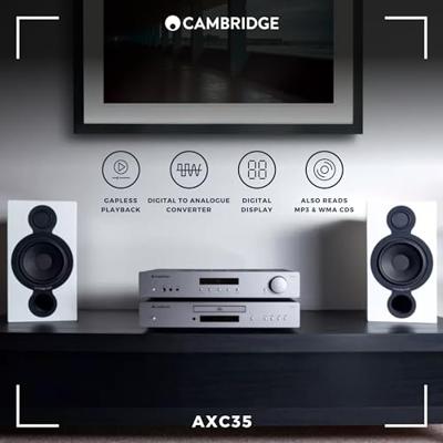 Cambridge Audio: AXC35 CD-Speler - Grijs Cambridge Audio: AXC35 CD-Speler - Grijs