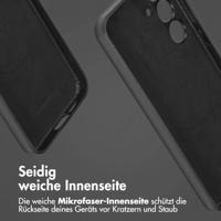 Accezz MagSafe Leather Backcover Samsung Galaxy S24 Plus Telefoonhoesje Zwart - thumbnail