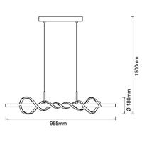 Brilliant Zwarte design hanglampAmalie M - G99819/06 - thumbnail