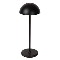 Lucide JOY - Oplaadbare Tafellamp Binnen/Buiten - Accu/Batterij - Ø 12 cm - LED Dimb. - 1x1,5W 3000K - IP54 - Zwart - thumbnail