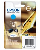 Epson Inktcartridge 16 Origineel Cyaan C 13 T 16224012 - thumbnail