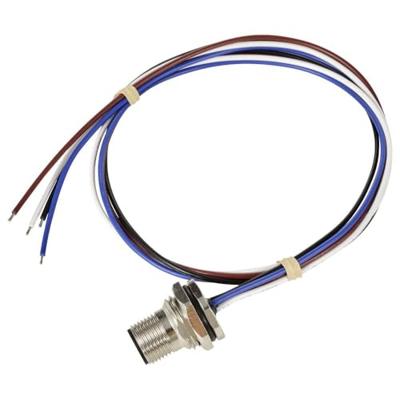 TRU COMPONENTS TC-12833072 Sensor/actuator inbouwstekker M12 Aantal polen (sensoren): 4 Stekker, inbouw 0.5 m 1 stuk(s) TRU COMPONENTS TC-12833072 Sensor/actuator inbouwstekker M12 Aantal polen (sensoren): 4 Stekker, inbouw 0.5 m 1 stuk(s)