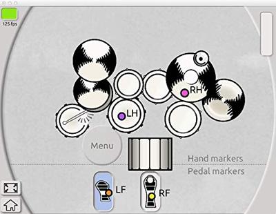 Aerodrums Air Percussion Set inclusief camera
