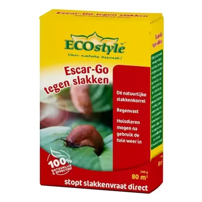 ECOstyle Escar-Go Tegen Slakken 200g ECOstyle Escar-Go Tegen Slakken 200g