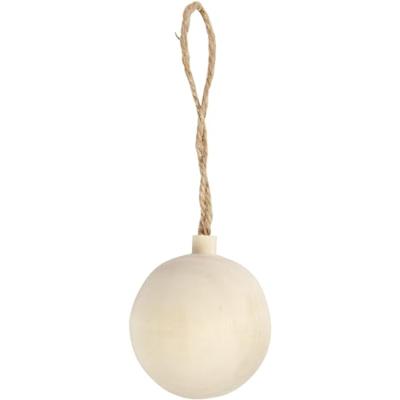 Creativ Company Kerstbal hanger hout, 4,8cm