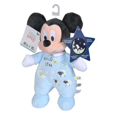 Disney Plush Figure Mickey Starry Night Glow in the Dark 25 cm
