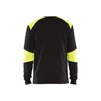 Blåkläder Vlamvertragend T-Shirt lange mouwen 34571761 | Marine/High-Vis Geel | Maat M - 7330509725634 - thumbnail
