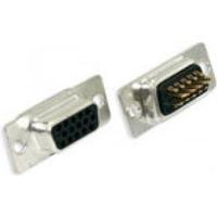 Intronics OEM SHD15F 15 polige High Density D-sub connector female geschikt voor VGA aansluiting - thumbnail
