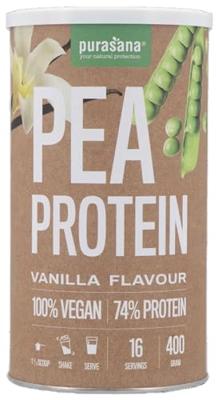 Purasana Vegan Pea Proteine 74% Vanille Poeder