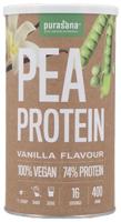 Purasana Vegan Pea Proteine 74% Vanille Poeder - thumbnail
