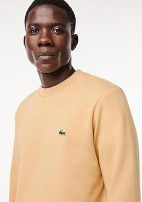 Lacoste Basic Sweater Heren Gebroken Wit - Maat M - Kleur: Wit | Soccerfanshop