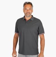 Heren polo Matchplay | Donkergrijs - thumbnail