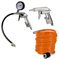 Einhell Einhell 41.327.41, Schwarz, Metallisch, Rot, 4 m, 900 g Set pneumatisch gereedschap - thumbnail