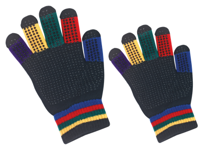 Rijhandschoen Magic Grippy regenboog Kids Rijhandschoen Magic Grippy regenboog Kids
