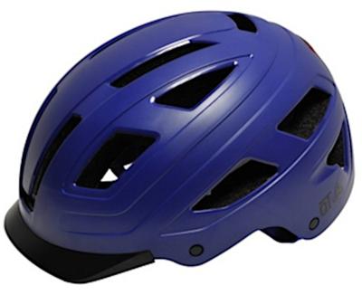 Qtcycletech Qt cycle tech helm urban style blauww maat l 58-62 cm 2810395