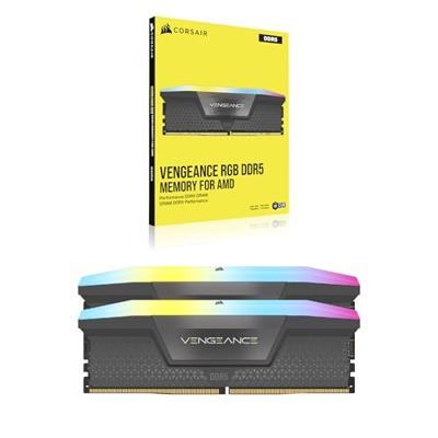 Corsair CMH32GX5M2B6000Z28 Werkgeheugenmodule voor PC DDR5 32 GB 2 x 16 GB 6000 MHz 288-pins DIMM CMH32GX5M2B6000Z28