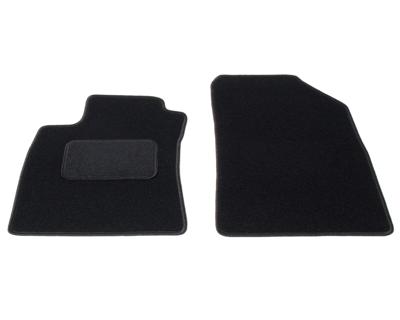 Automatten voorzijde - zwart stof - Renault Clio 3 2005-2012