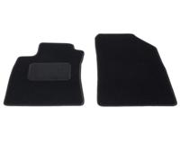 Automatten voorzijde - zwart stof - Renault Clio 3 2005-2012 - thumbnail