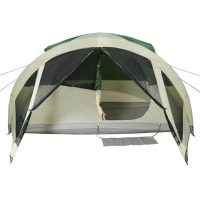Tunneltent 6-persoons waterdicht groen