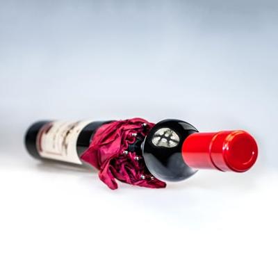 Wijnfles paraplu - Rood - thumbnail