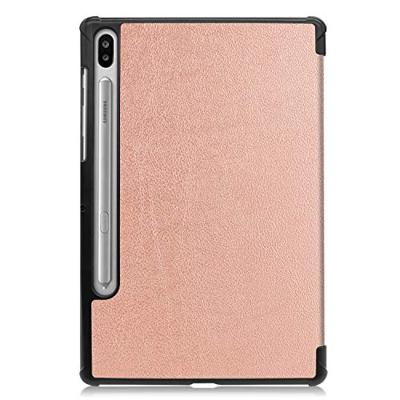 3-Vouw sleepcover hoes - Samsung Galaxy Tab S6 - Rose Goud