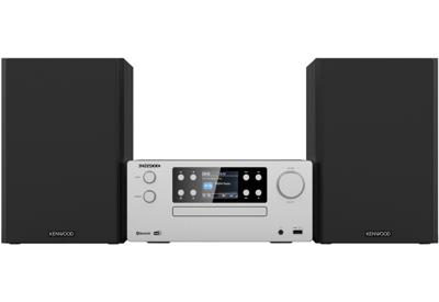 Kenwood M-925DAB-S Stereoset Bluetooth, AUX, USB, DAB+, Radio, CD, MP3 Incl. afstandsbediening 2 x 50 W Zilver