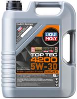 LIQUI MOLY motorolie "top tec 4200 new generation". top tech 4200 5w-30 5l motoroil - thumbnail