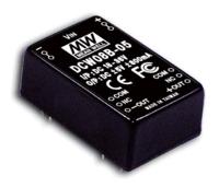 MEAN WELL DCW08B-05 DC/DC-converter 8 W Aantal uitgangen: 2 x Inhoud 1 stuk(s) - thumbnail
