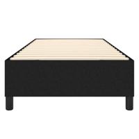 Bedframe zonder matras 80x200 cm stof zwart - thumbnail