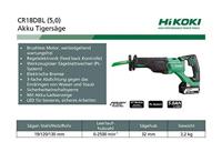 Hikoki CR18DBL WJZ ACCU SCHROBZAAG BL 5,0Ah - CR18DBLWJZ - thumbnail