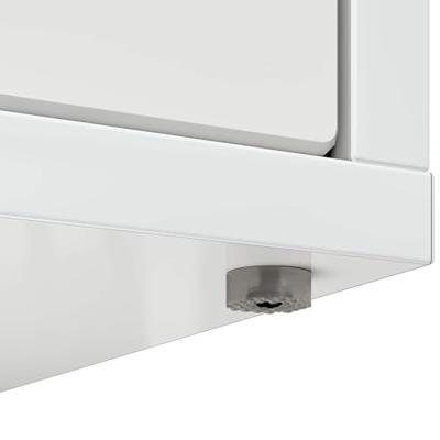 Kattenhuis Glanzend Wit 51 x 30 x 42 cm Bewerkt hout Kattenhuis Glanzend Wit 51 x 30 x 42 cm Bewerkt hout