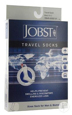 Jobst Travel Socks Zwart 41-42