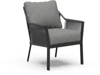 Tierra Outdoor low dining tuinstoel liv charcoal - thumbnail