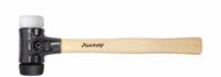 Wiha safety kunststof hamer zwart / wit 832-39 60mm 26660 - thumbnail