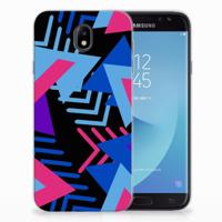 Samsung Galaxy J7 2017 | J7 Pro | TPU Hoesje | Funky Triangle - thumbnail