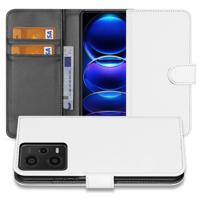 Book Case Hoesje voor de Xiaomi Redmi Note 12 5G | Poco X5 Wit met Pasjeshouder - thumbnail