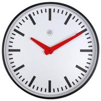 NeXtime NX-7360ST Stationsklok - 25.5cm - Stille Wandklok - Wit - NXt By - "Newcastle" - thumbnail