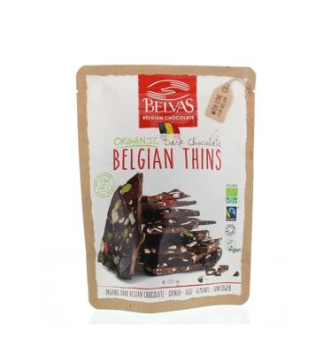 Belvas Belgian Thins Puur Goji Amandel