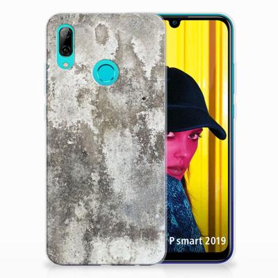 Huawei P Smart 2019 | TPU | Siliconen hoesje | Beton Print Huawei P Smart 2019 | TPU | Siliconen hoesje | Beton Print